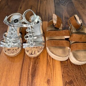 BUNDLE OF SANDALS FOR GIRLS- Size 1